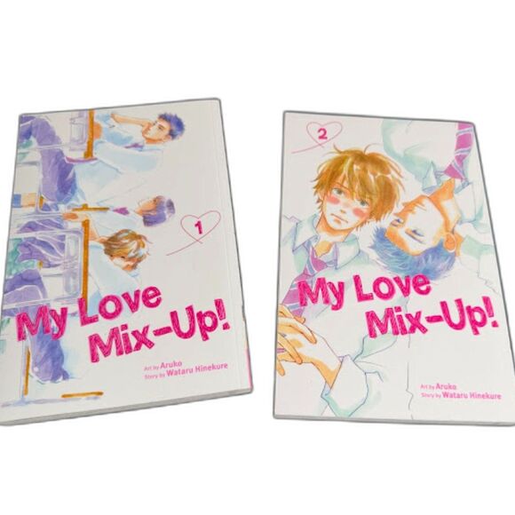 shojo beat Other - My Love Mixup Manga Books 1 & 2 Aruko Wataru Hinekure Teen Shojo Beat Romance YA
